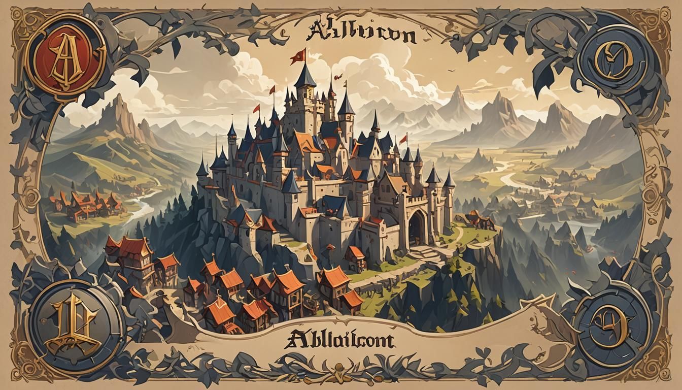Albion Online Inspired Banknote Art