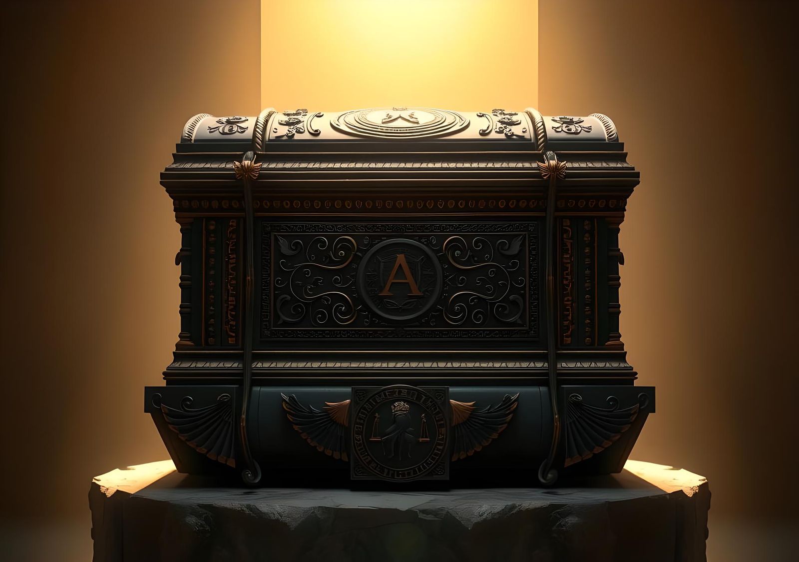 Cursed Pandora's Box Gift from the Greek Gods