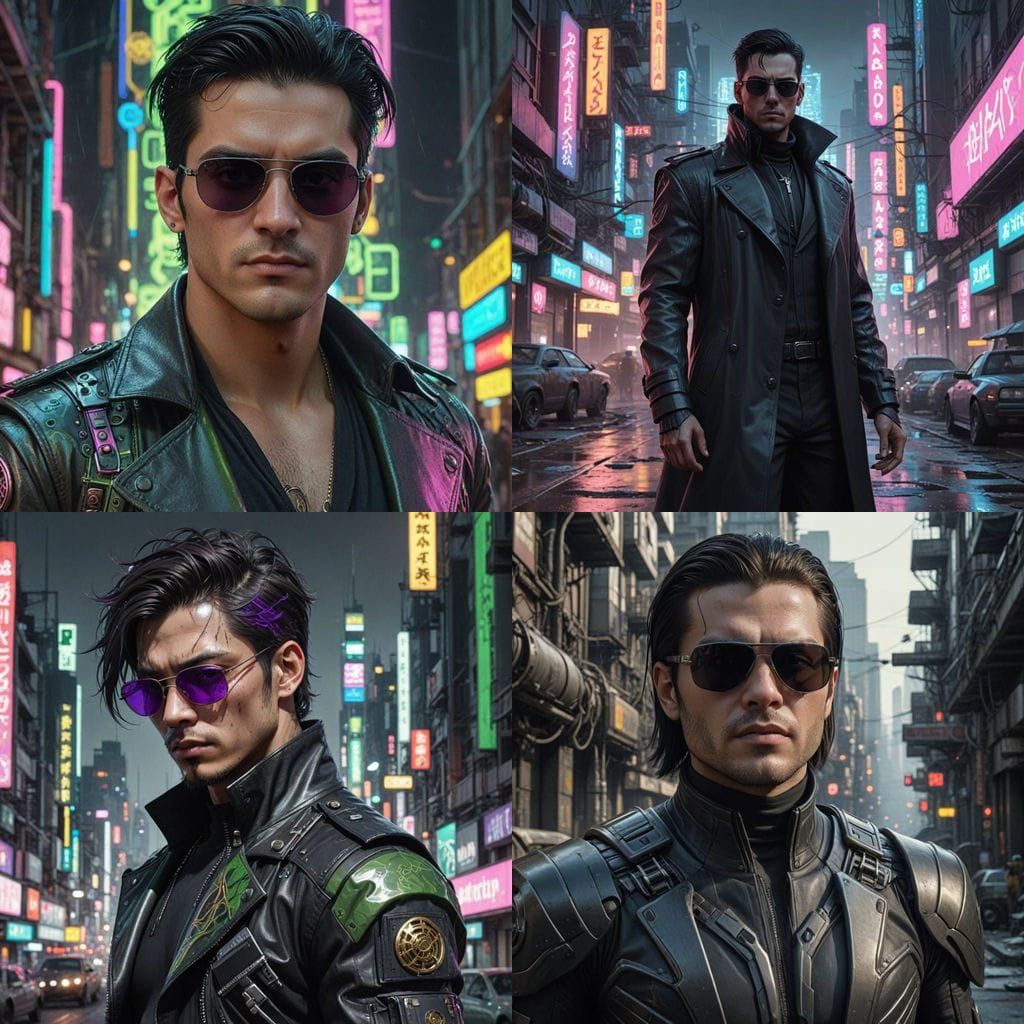 Cyberpunk Neo-Legend in Dark Rebellion