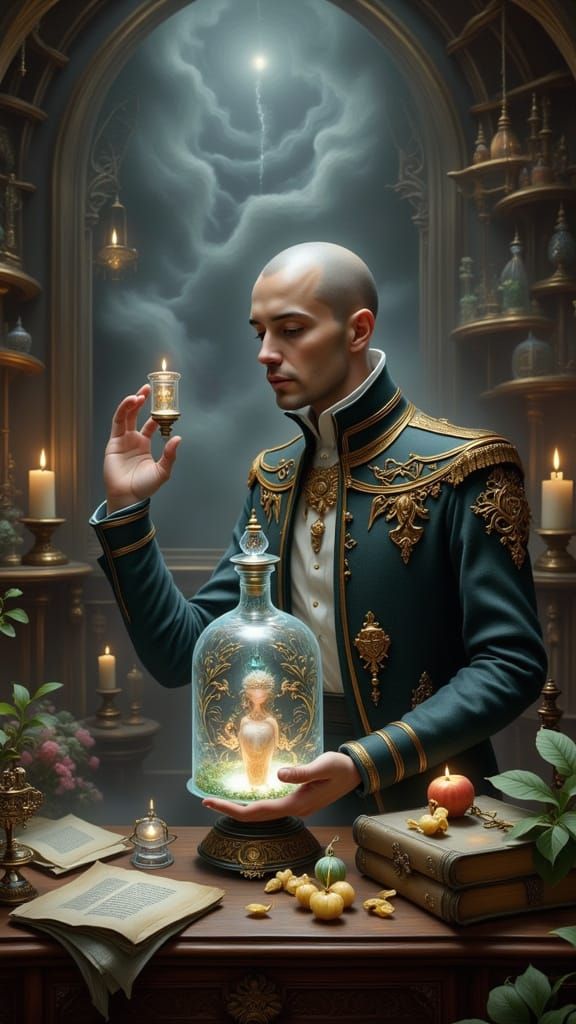 "On a Snap" magic Hair Potion