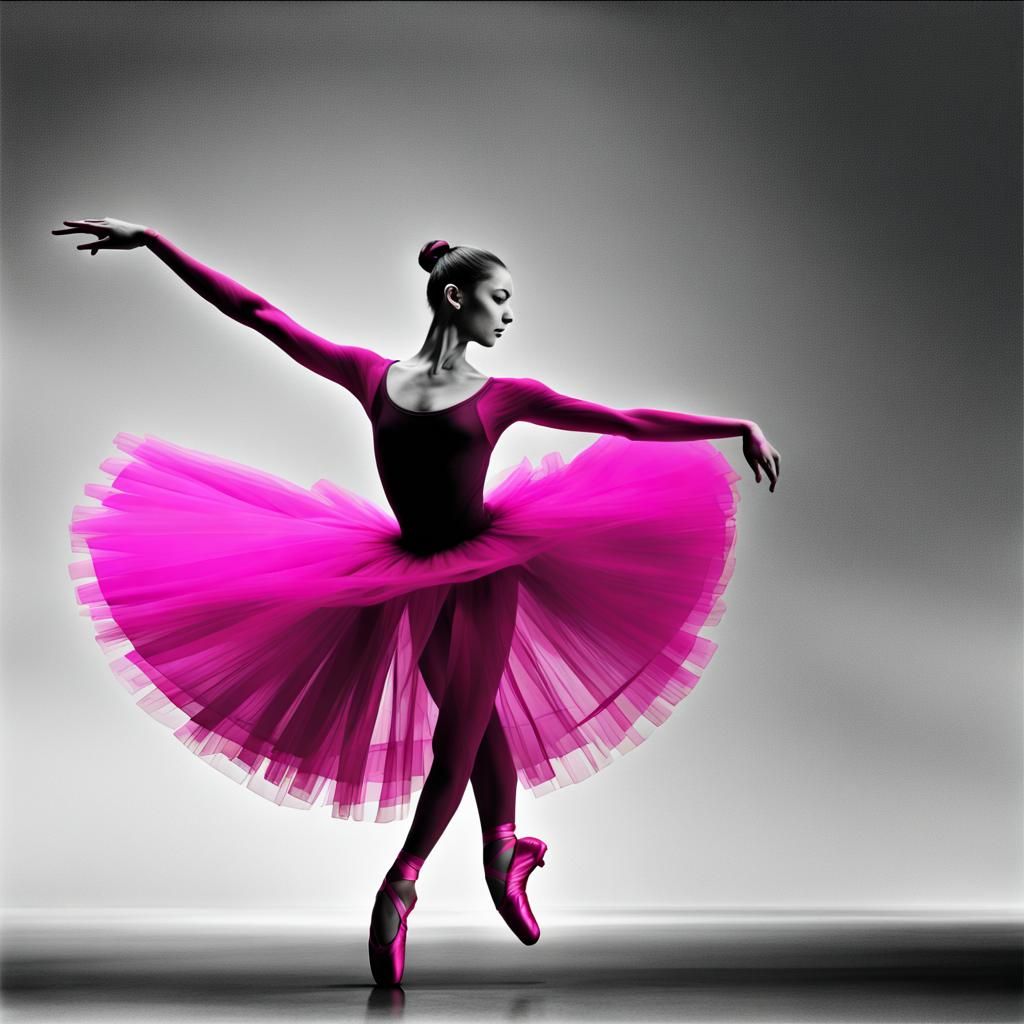 Ballerina in Fuchsia