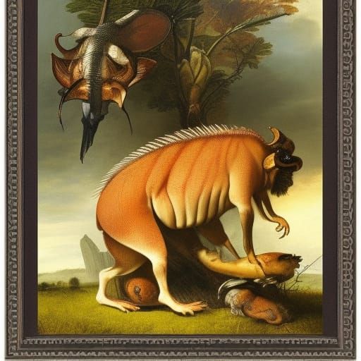 Baroque Still Life with Cheese and Menagerie Ticket