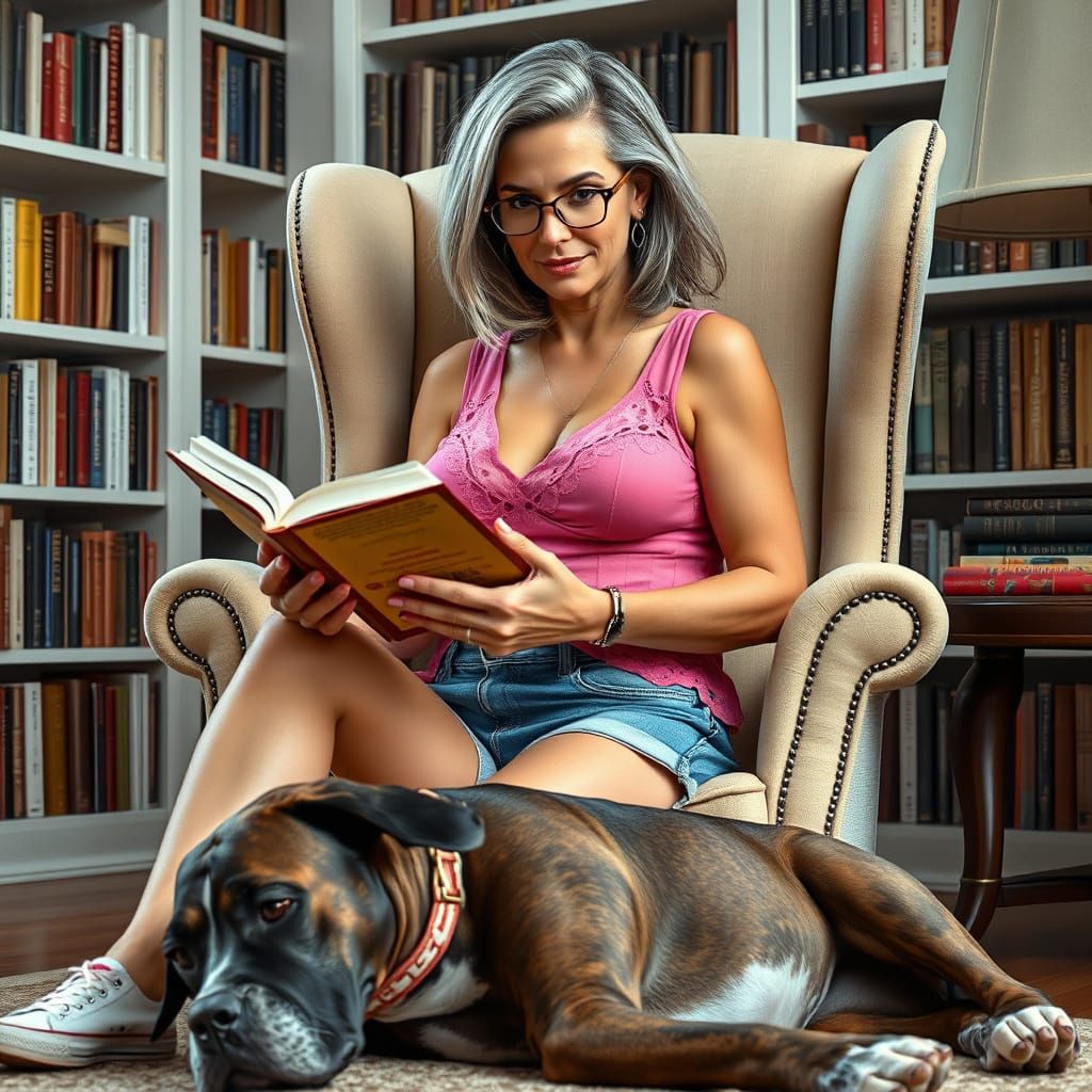 Chillin with a good book 1