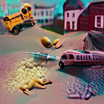 Opioid Epidemic: Film Noir Surrealism
