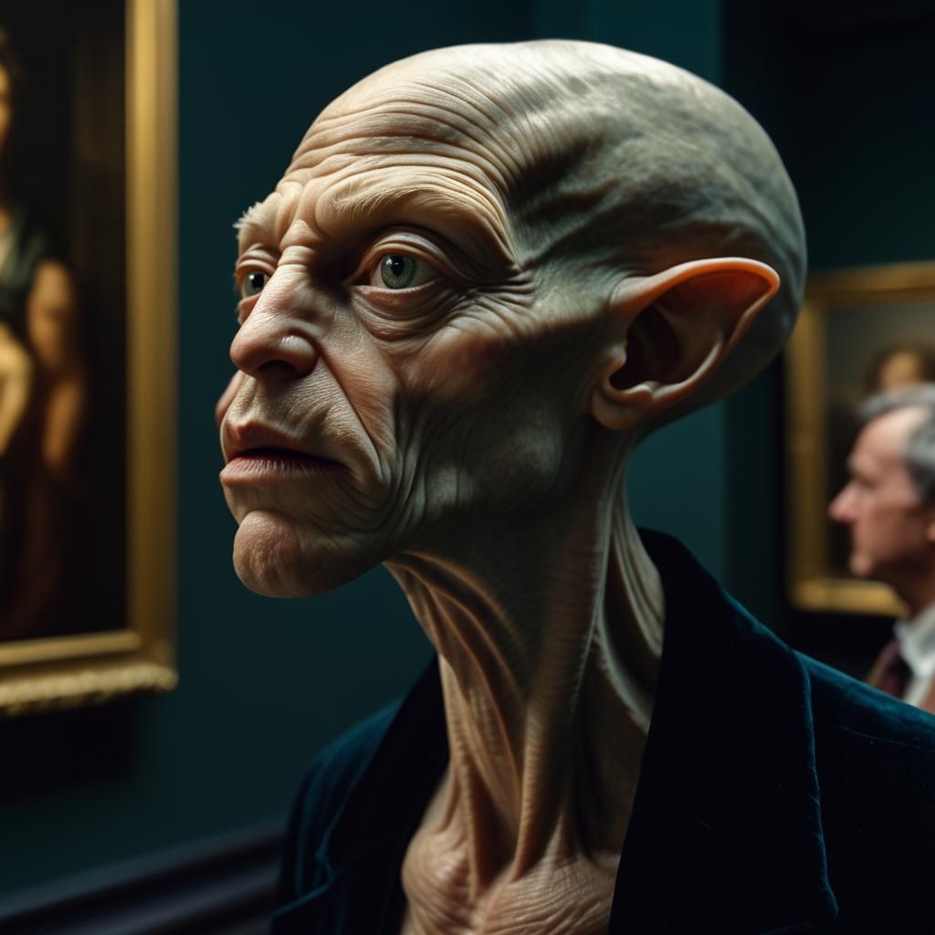 Old Master Paintings Party: Hyperrealistic Alien Night