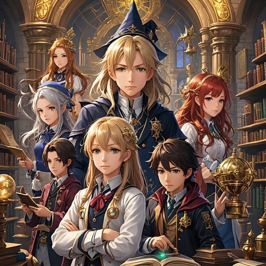 Grand Fantasy Magic Academy Rendering