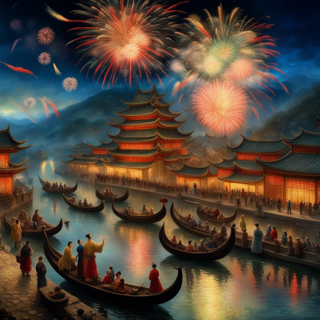 Song Dynasty fireworks (960–1279)