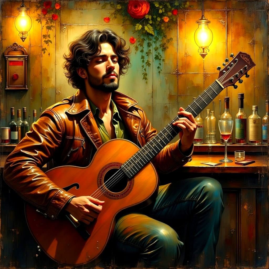 Zanzibar-Inspired Impasto Painting with Pastel Colors