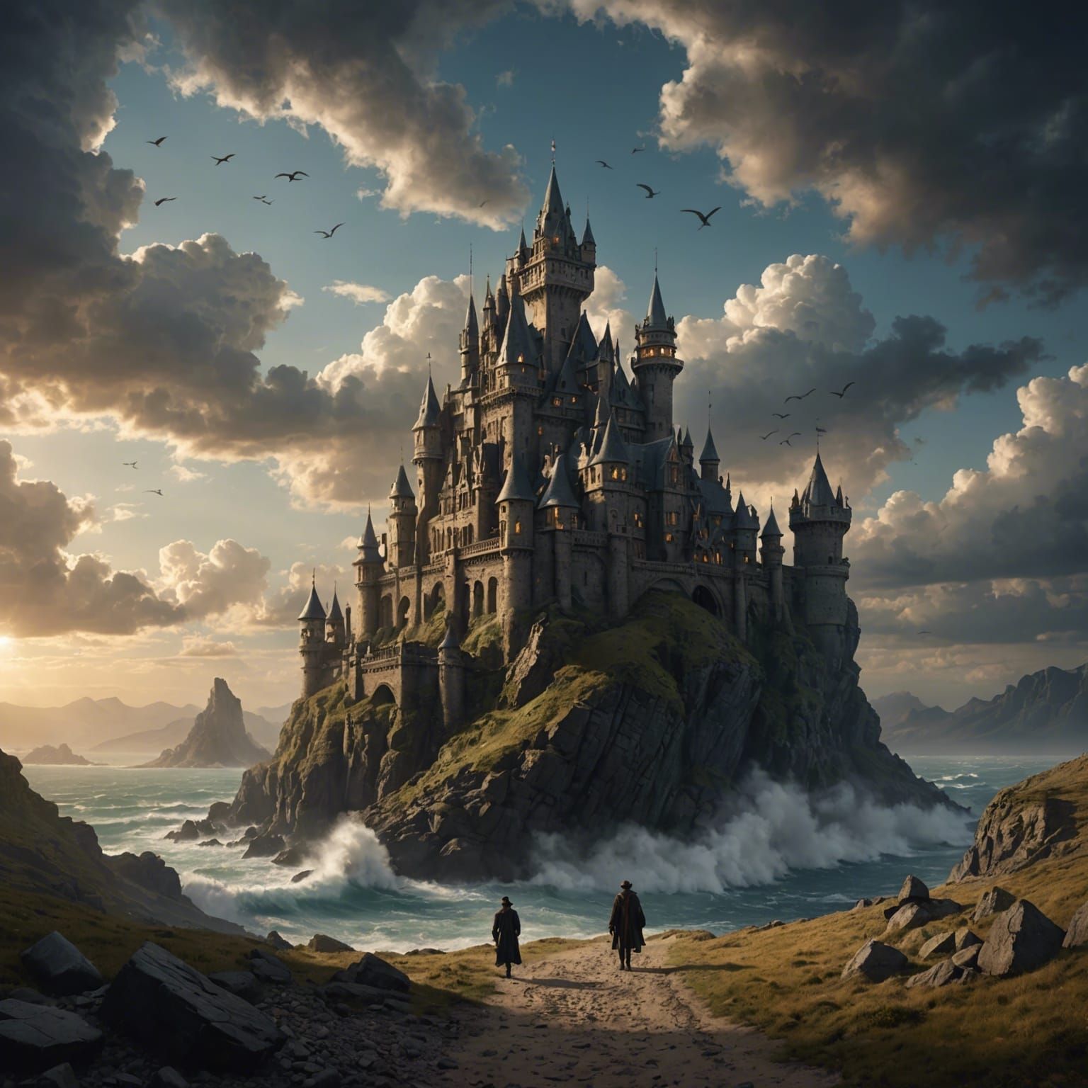 Dreams to Dust: An Epic Cinematic Digital Painting