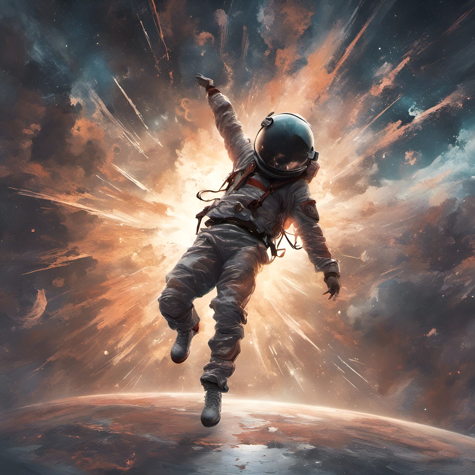 Spacewalk gone wrong