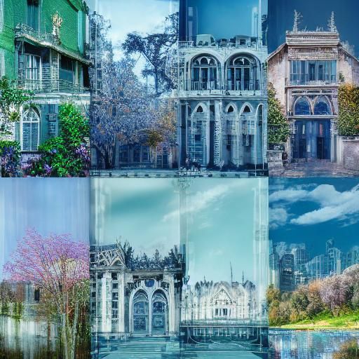 Four Seasons Collage in High Definition