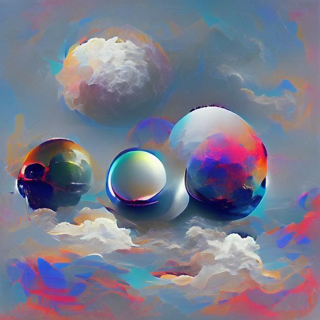 Clouded Spheres: Minimalist and Maximalist Styles