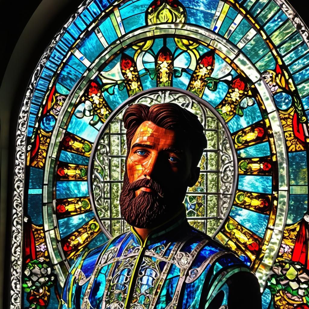 Stained Glass Art: The Male Gaze