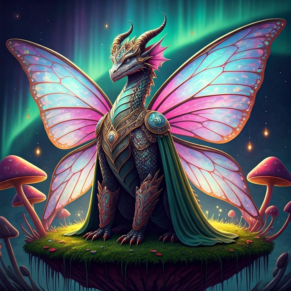 dragon-butterfly hybrid