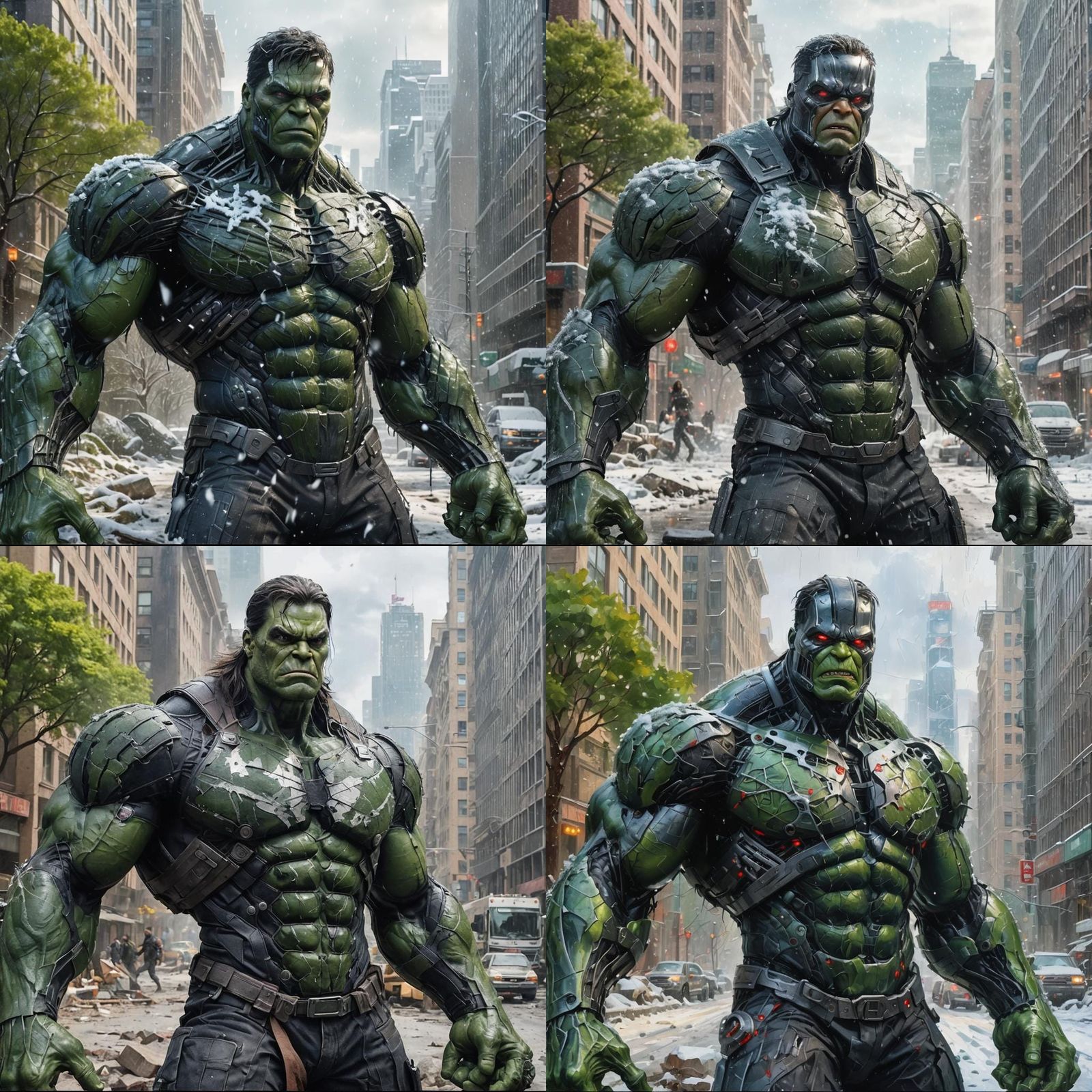 Marvel Mashup: Winter Soldier Meets the Hulk