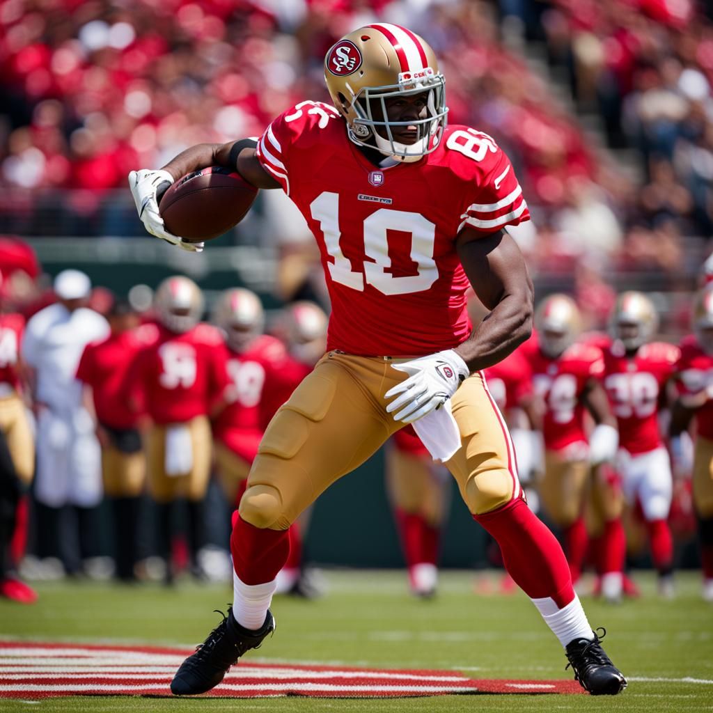 Futuristic San Francisco 49ers Mascot