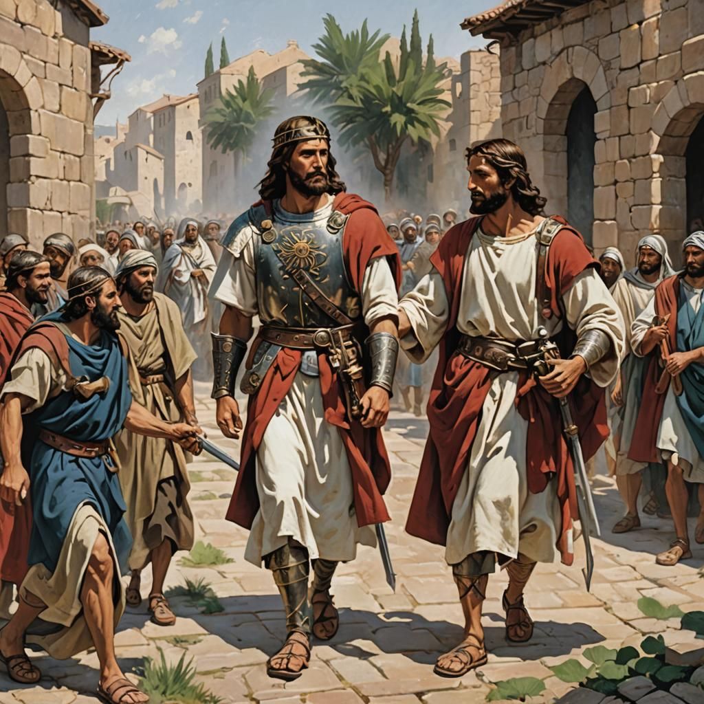Centurion's Faith: A Biblical Scene of Healing