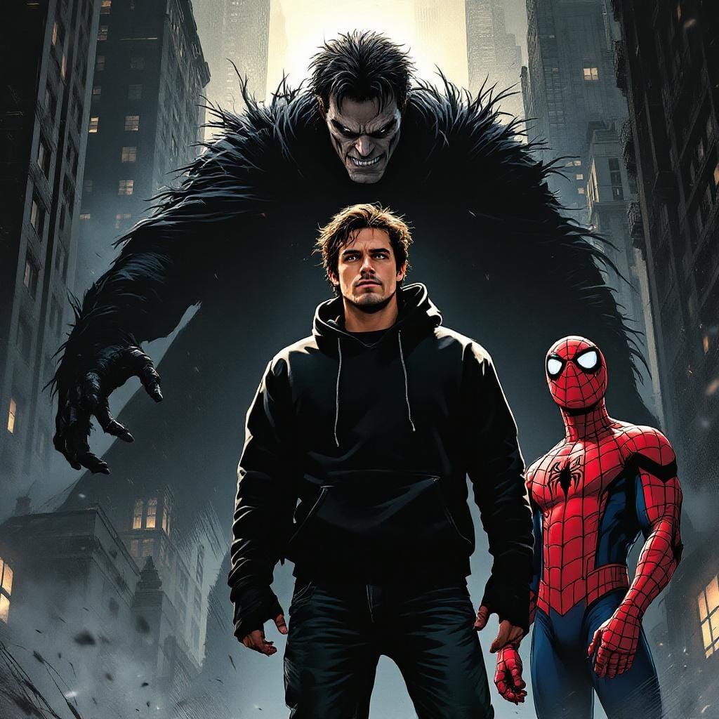 James Franco in Gotham, Comic Book Style