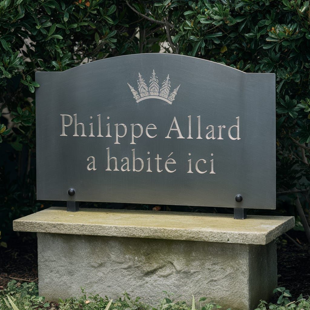 Commemorative plaque