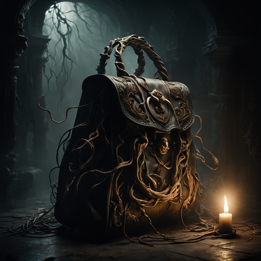 Twisted Bag Erupts in Dark Surrealism