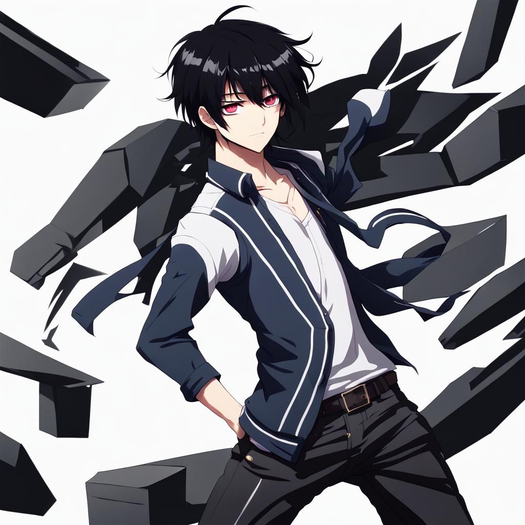 Zane Portrait in Anime Style