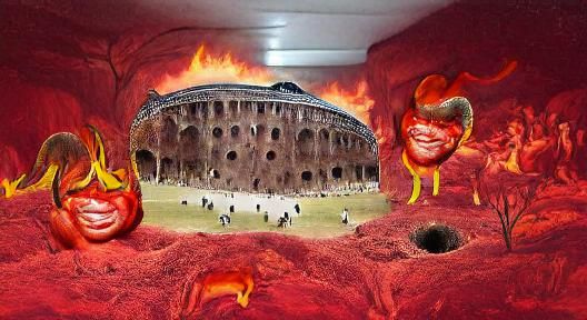 Apocalyptic View of the Colosseum