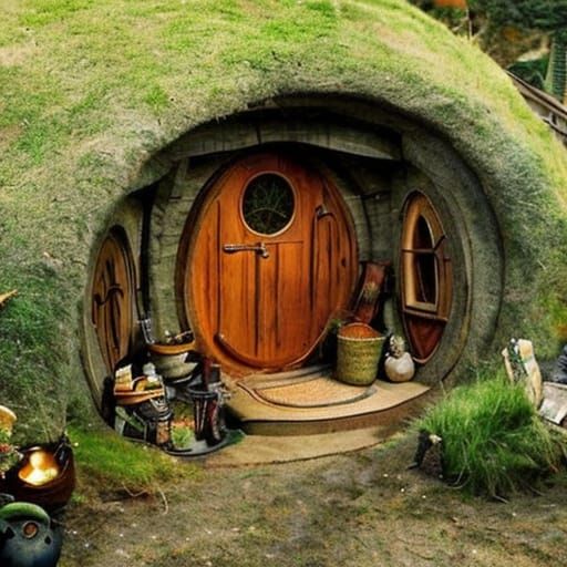 AI Renders The Shire: Hobbit Homeland
