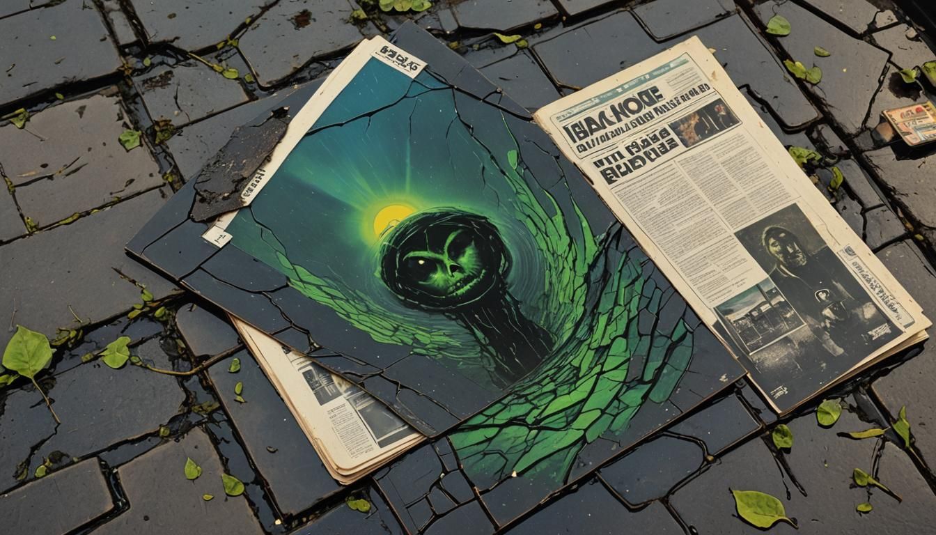 Bio-Futuristic Neon Wasteland Inspired by Polish Comics