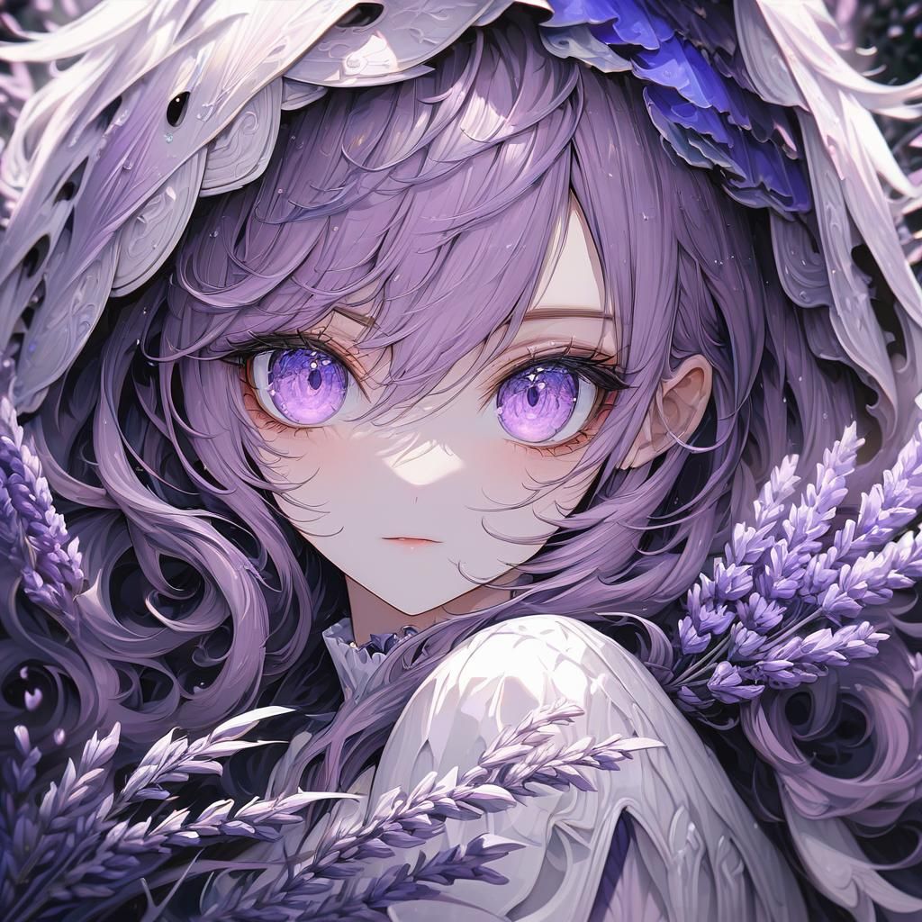 Anime Girl Portrait in Breathtaking Detail