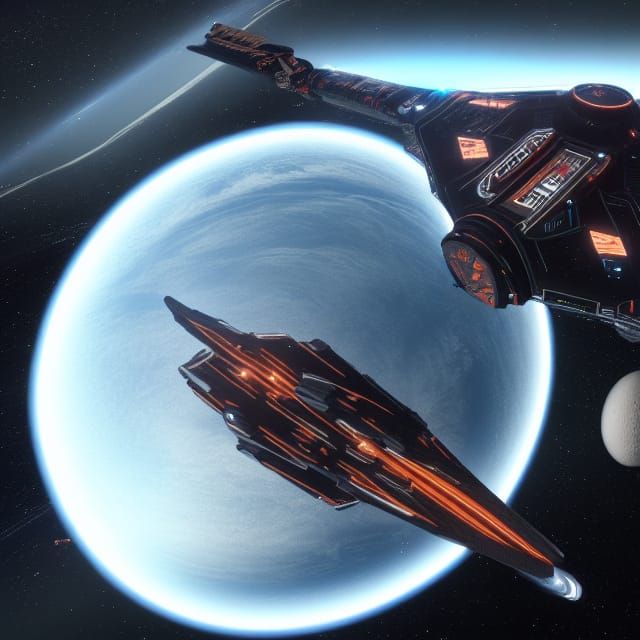 Elite Dangerous Hyperspace Jump in 8K