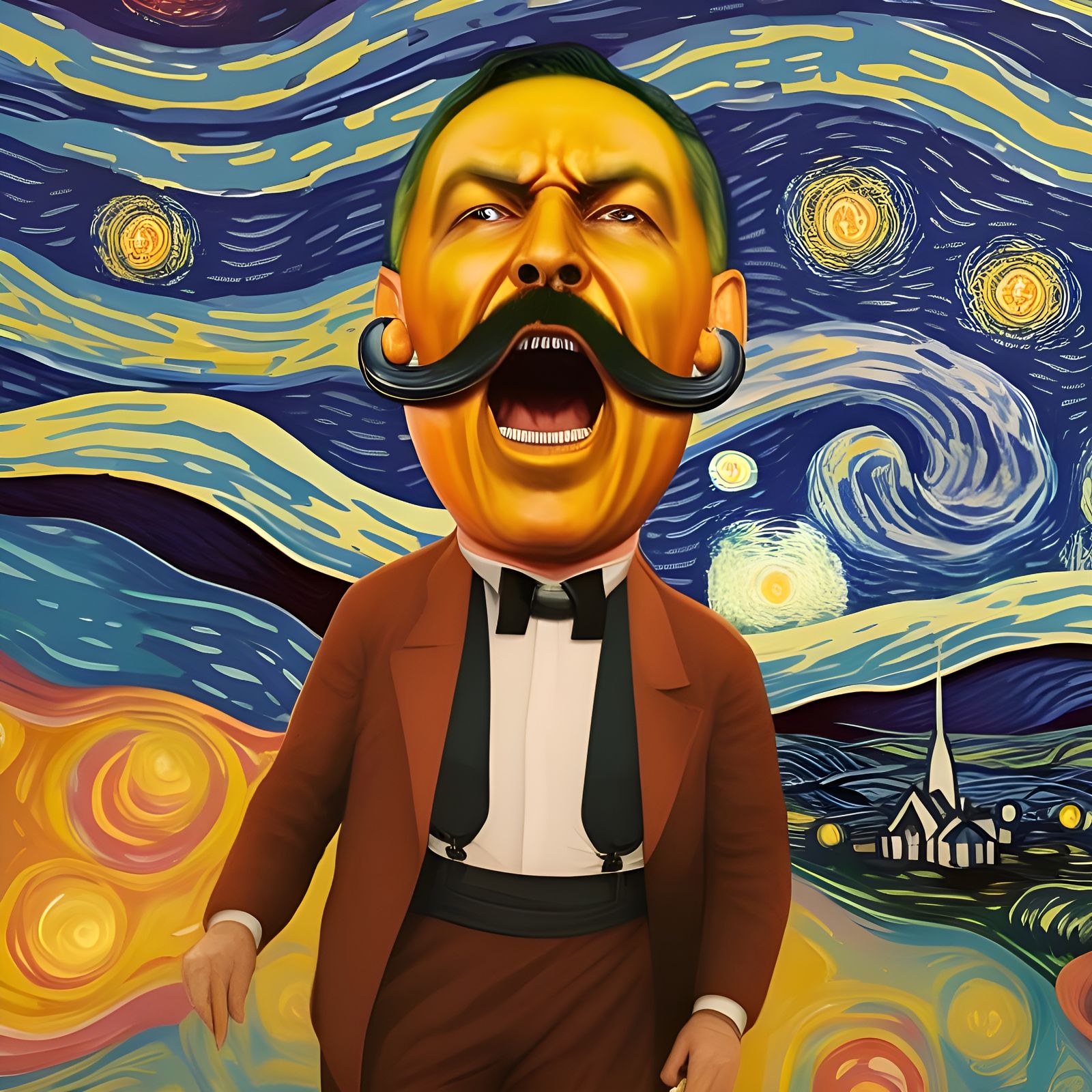 Afraid of the Starry Night