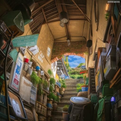 AI Generated Image of a DSLR Camera