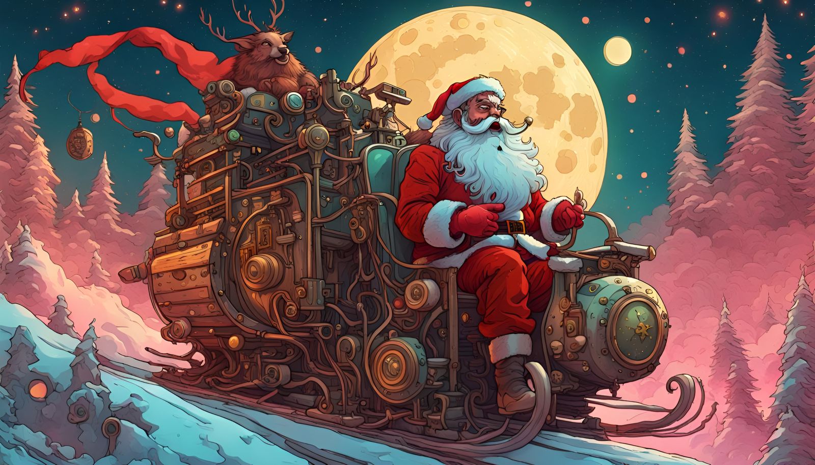 Steampunk Santa