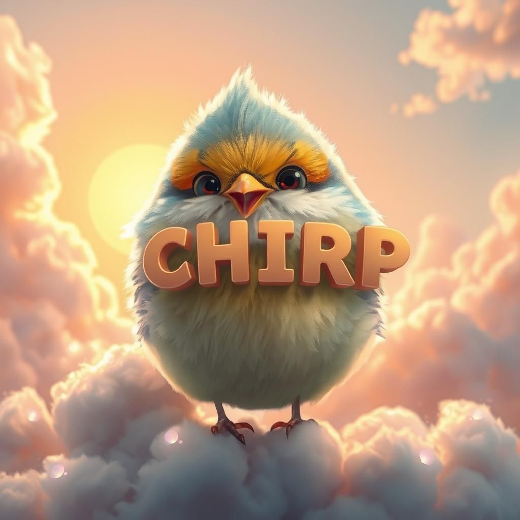 Cheerful Bird Song in Fantasy Digital Art