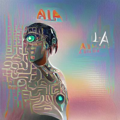 AI Generated Image from a Blank Prompt