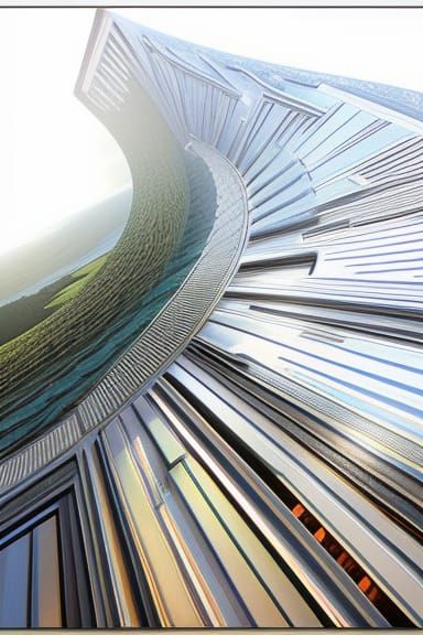 Psychedelic Portal to Another World in 8K