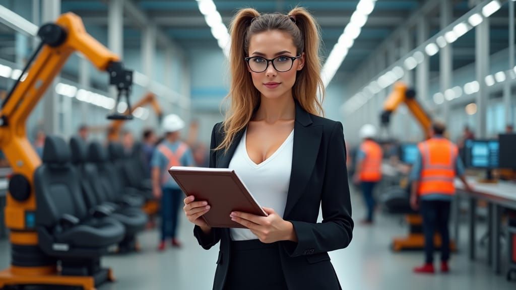 Vibrant Fitness Model in Automotive Factory