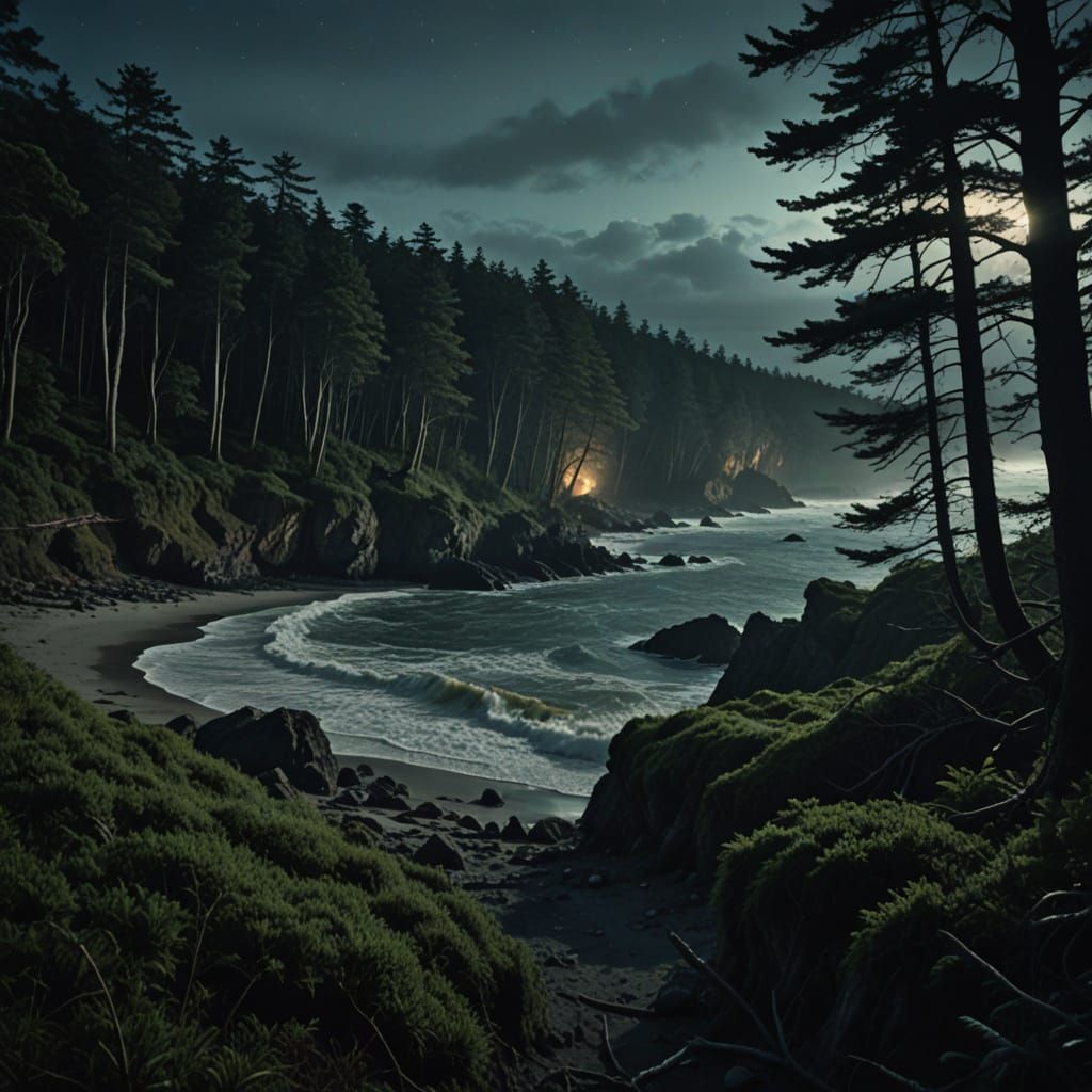 The Forest's Edge in an Abyssal Sea