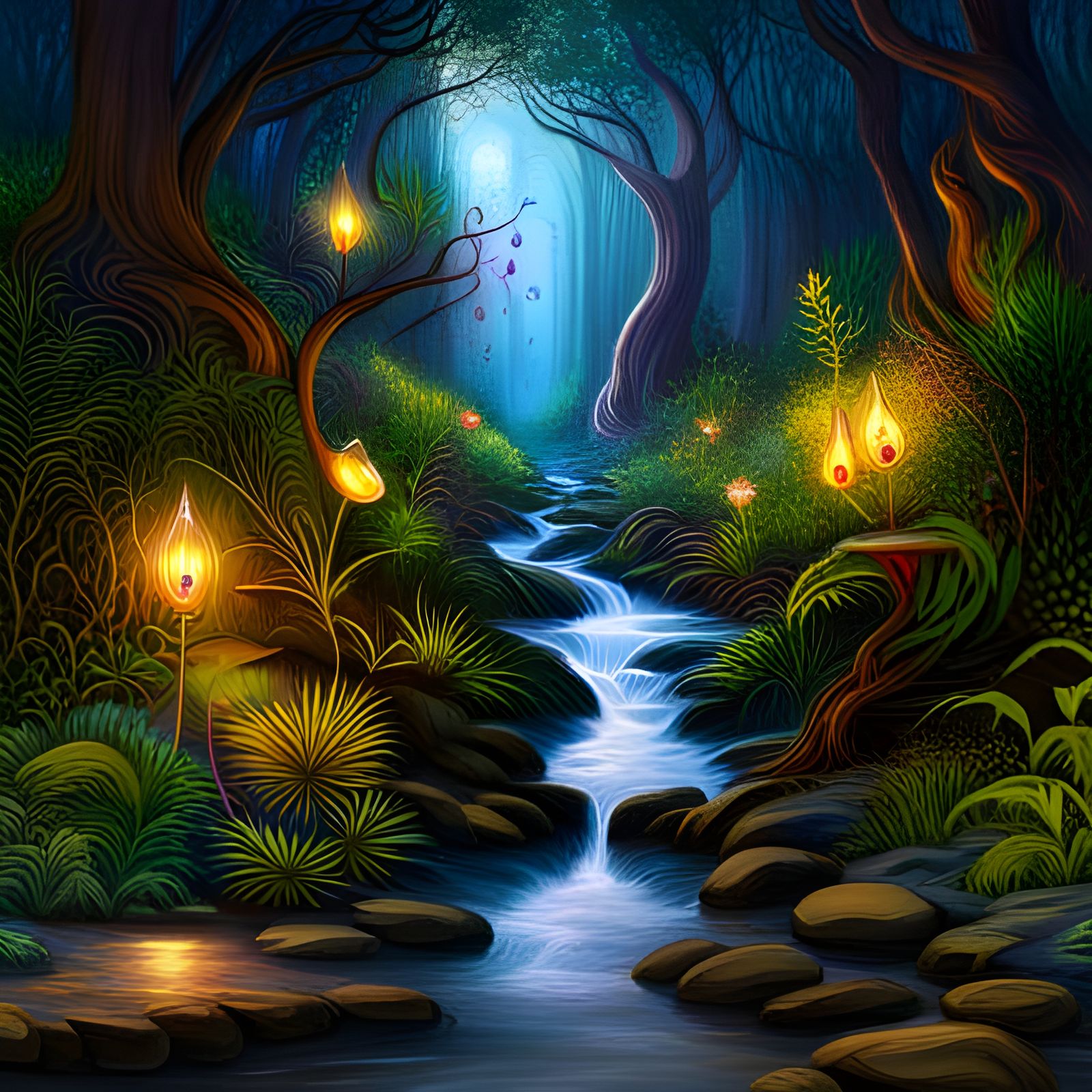 Enchanted Forest for my 4k Followers on FB