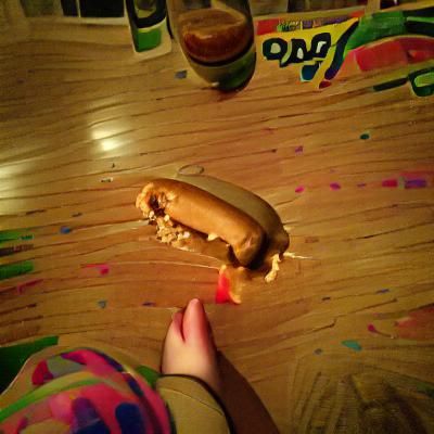 Peanut Butter Hotdog