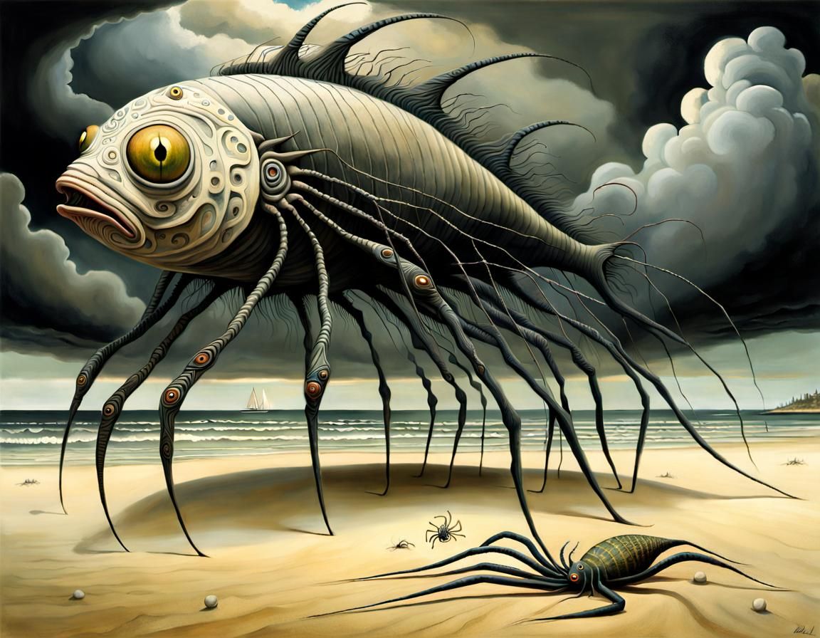 Strandbeest evolution.