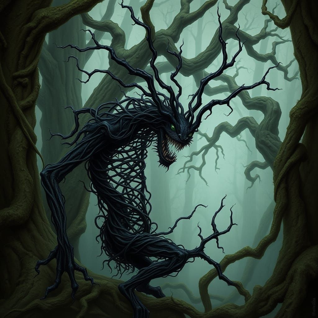 Enchanted Dark Forest Spriggan
