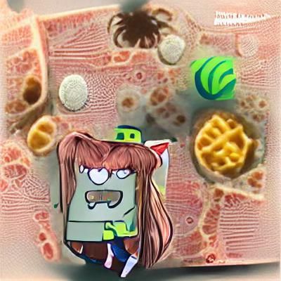 Spongebob Squarepants in Scary Style