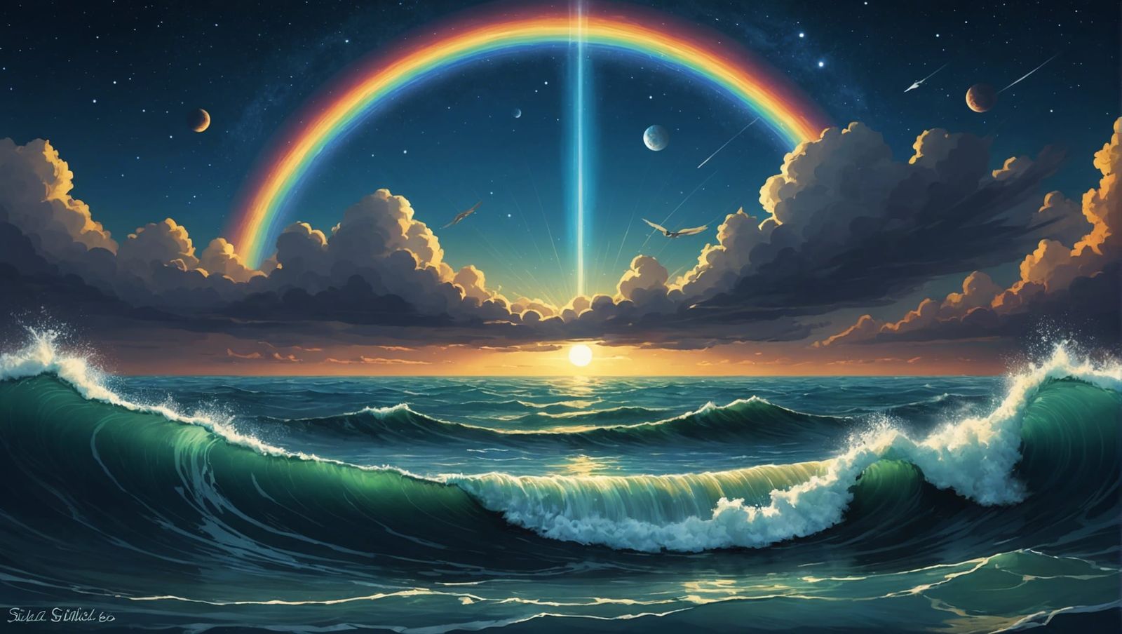 Genesis Creation: Dividing the Waters of the Firmament