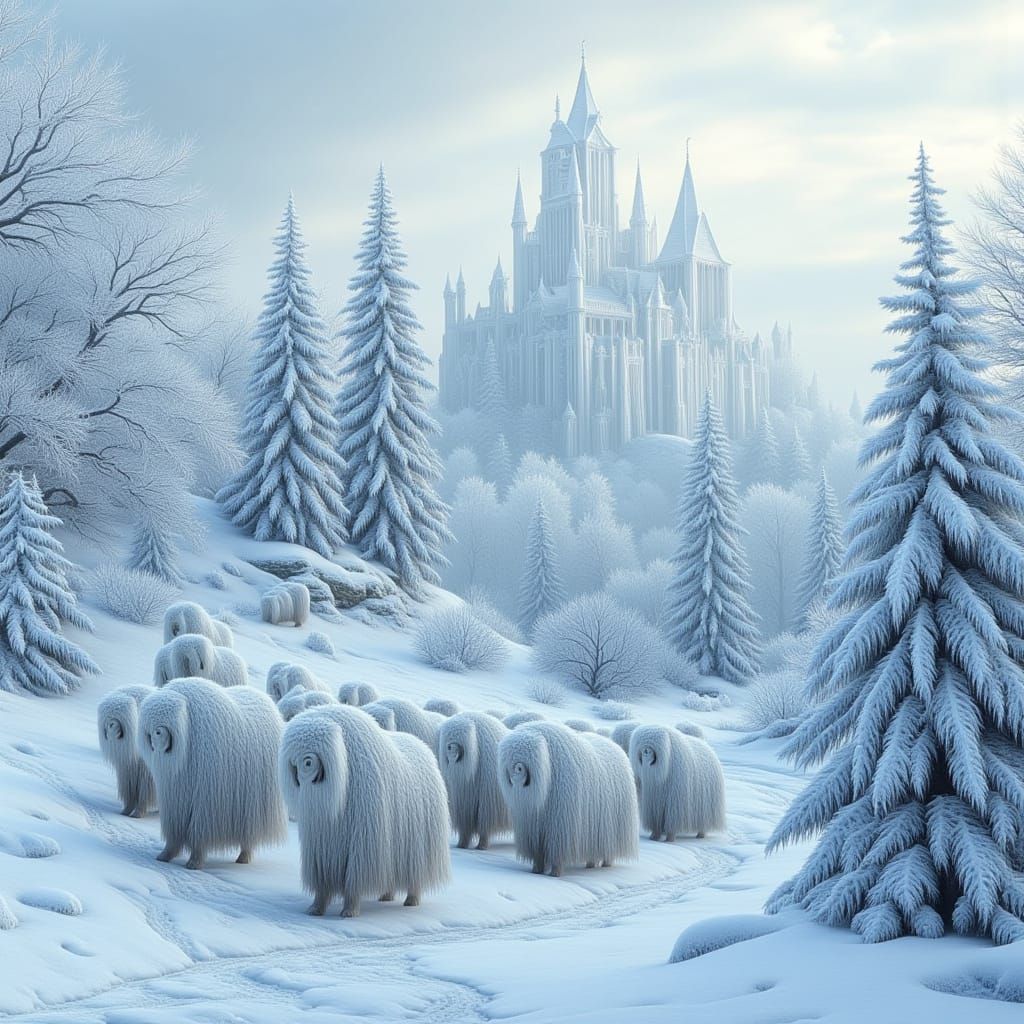 A Regal Winter Kingdom in Baroque Splendor