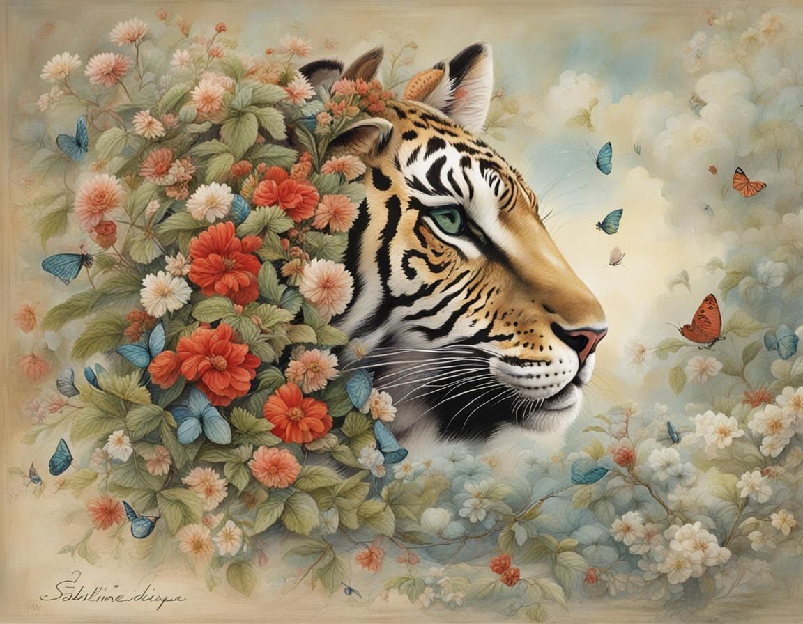 Paradisical Beauty: A Sublime Image