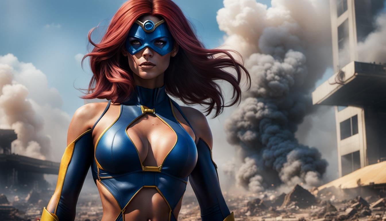 Female Cyclops in Bikini Outfit, 3D Render