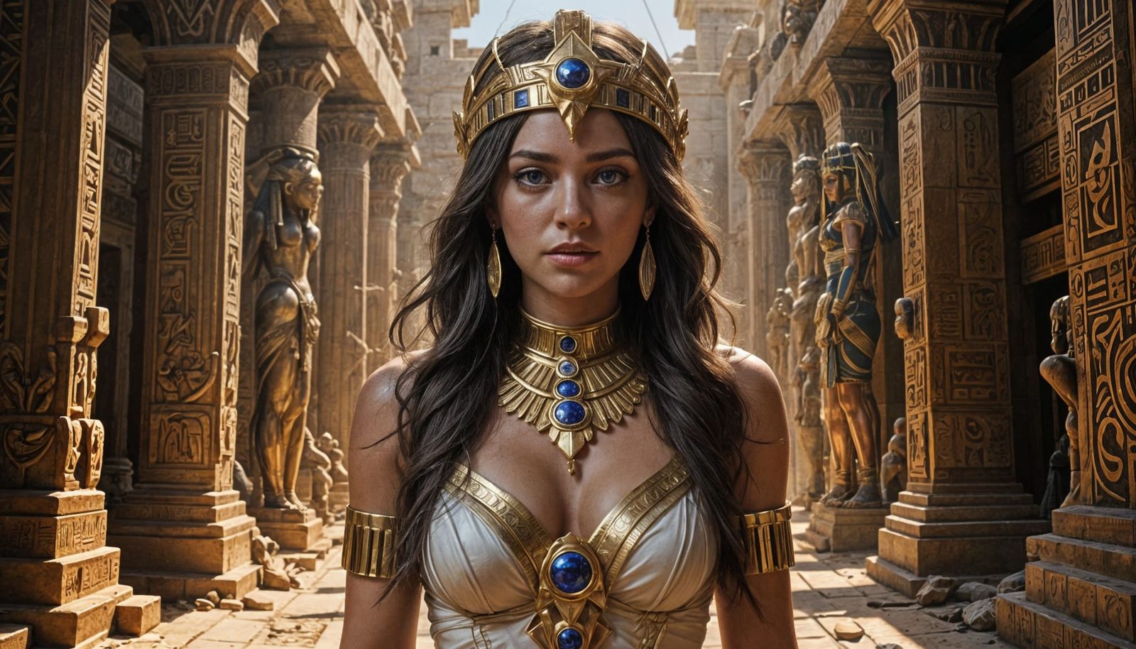 Cleopatra in Ancient Fantasy Egypt