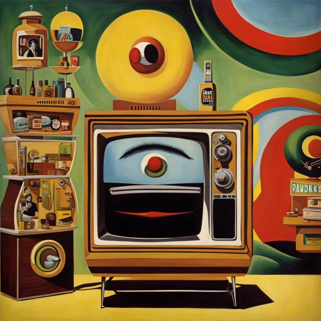 Pop Surrealism Meets 60s TV Advertising