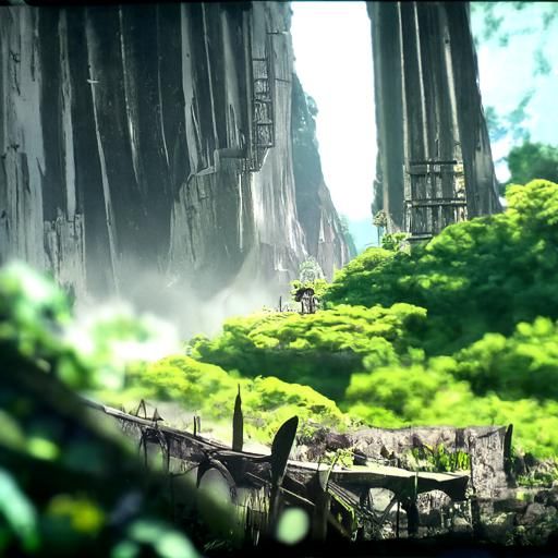 Made in Abyss Matte Painting